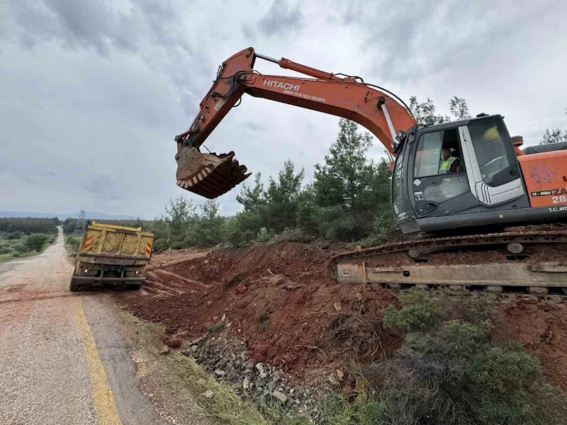 Karacasu’daki yol sorunu çözüme kavuşuyor
