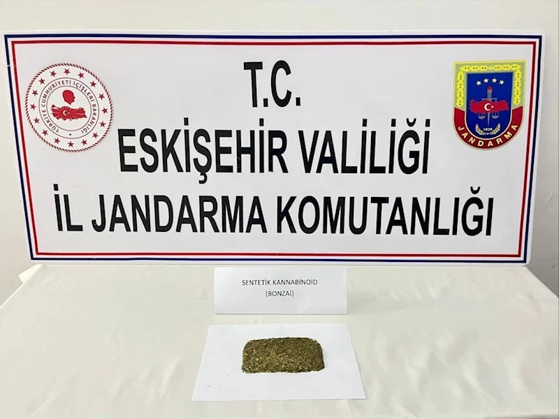 Eskişehir’de ilçeye uyuşturucu taşıyan 2 şüpheli yakalandı
