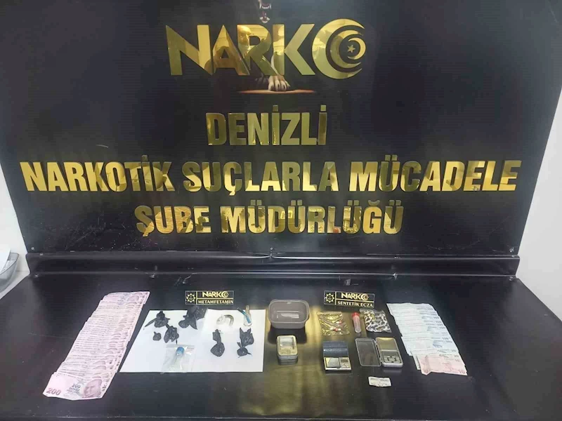 Denizli merkezli 4 ilde uyuşturucu operasyonu: 22 gözaltı
