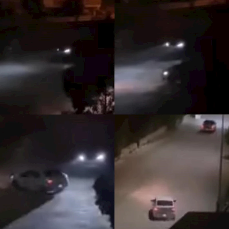 Yakalanırlarsa 46’şar bin TL ceza yiyecekler: Okulun bahçesinde drift attılar
