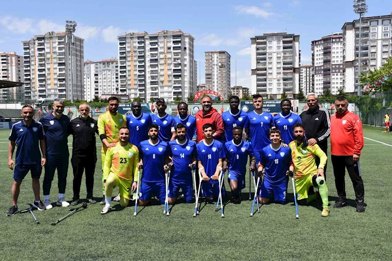 Şahinbey Ampute şampiyonluğa koşuyor: 7-1
