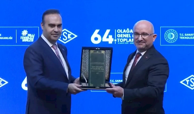 TSE Yönetim Kurulu Başkanı Şahin: 