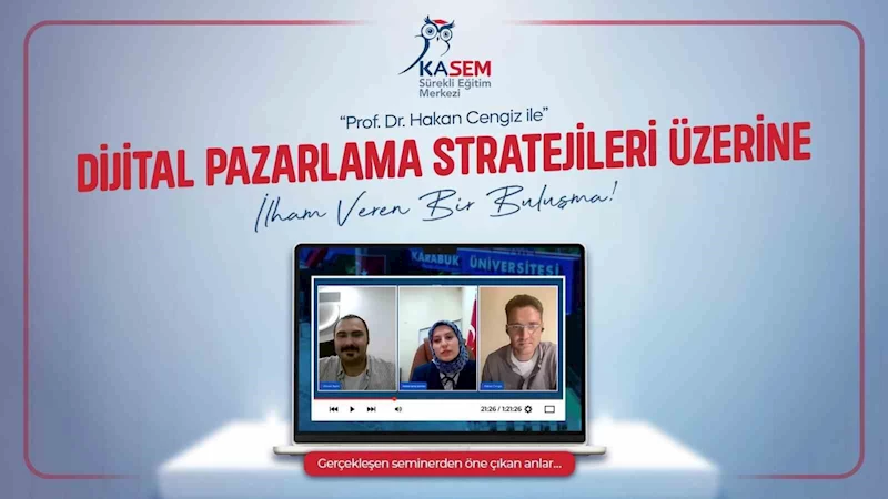 KASEM’den yoğun katılımlı dijital pazarlama semineri
