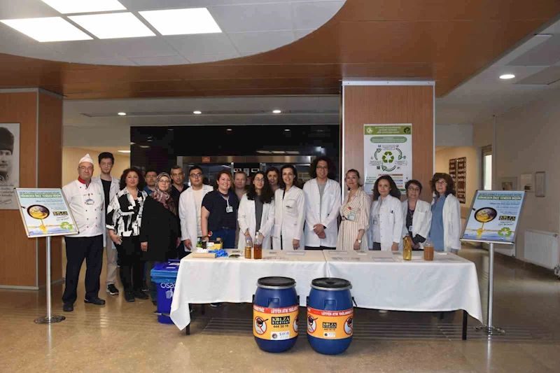 ESOGÜ Hastanesi’nde geri dönüşüm bitkisel atık ile ilgili etkinlik düzenlendi
