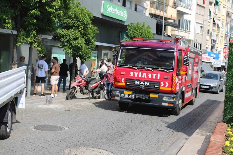 Mazgala atılan sigara izmariti, ekipleri harekete geçirdi
