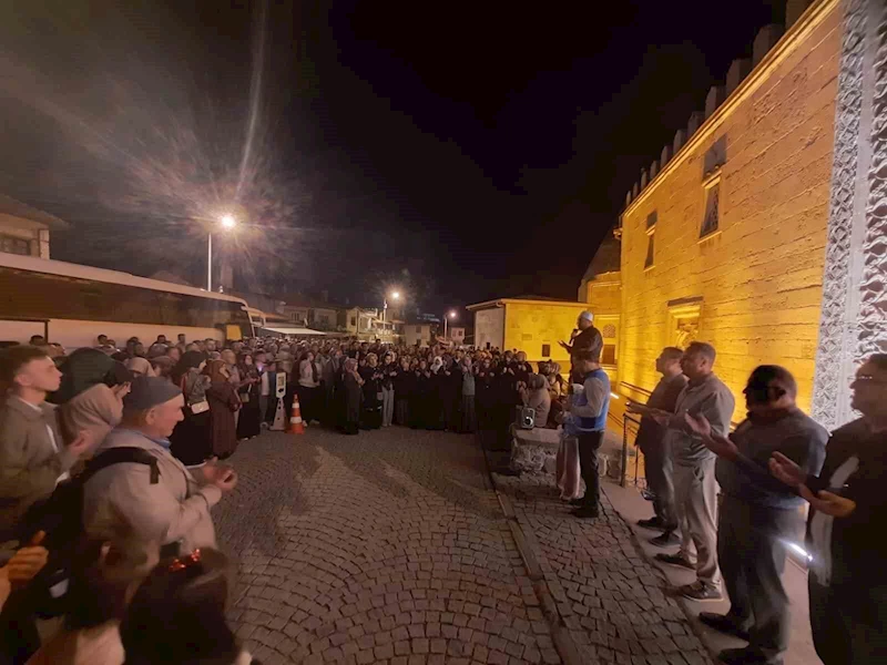 Beyşehir’de mukaddes topraklara yolculuk başladı
