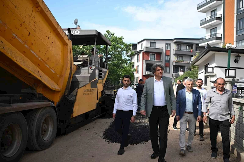 Ertuğrulgazi mahallesine 250 ton asfalt
