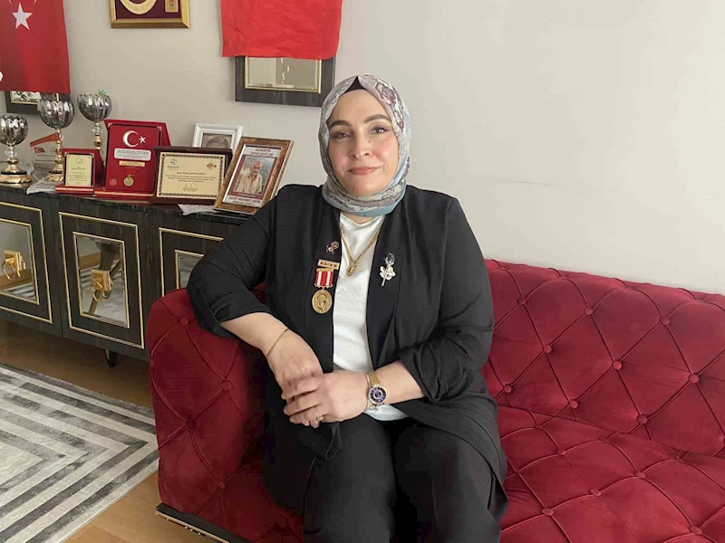 Şehit eşi ve Gazi Şefkatlioğlu: 
