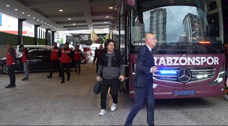 Trabzonspor, Türkiye Kupası finali için Gaziantep’te
