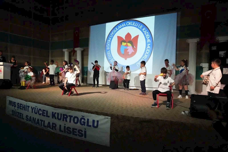 Muş’ta özel öğrencilerin gösterisi büyük beğeni topladı
