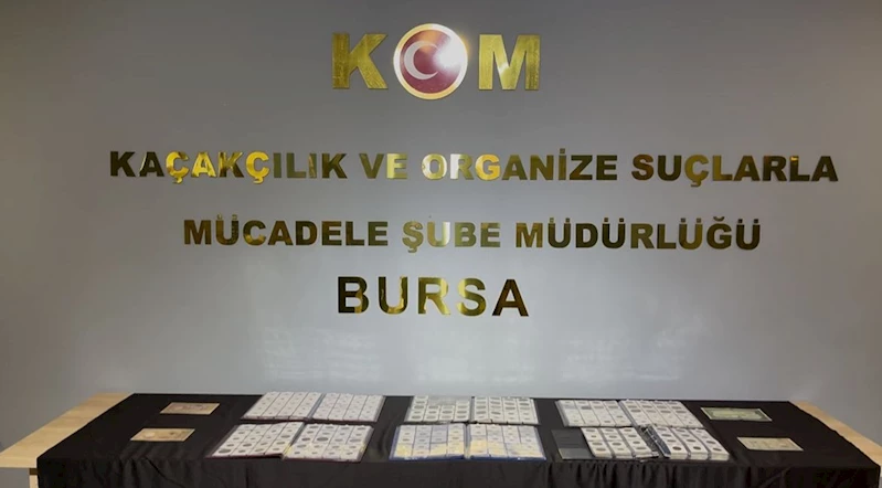 Bursa’da tarihi eser operasyonu...Polisler bile gözlerine inanamadı
