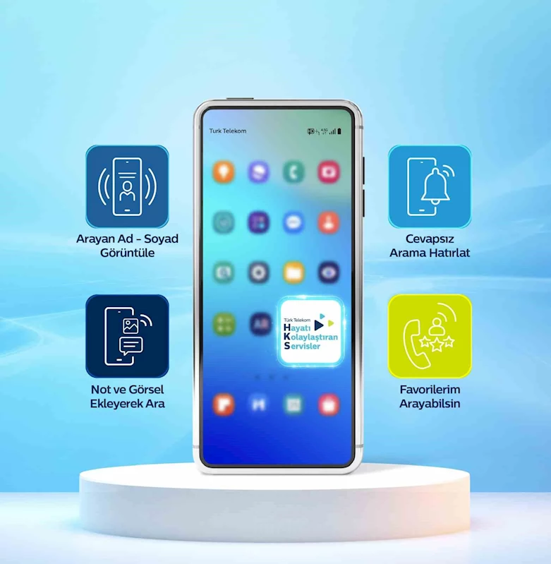 Türk Telekom mobil müşterilerine özel Hayatı Kolaylaştıran Servisler uygulaması
