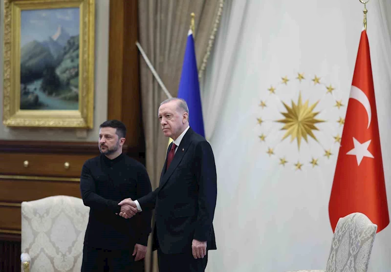 Cumhurbaşkanı Erdoğan, Ukrayna Devlet Başkanı Zelenskiy ile görüştü
