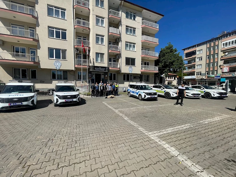 Kula emniyetine 7 yeni araç tahsis edildi
