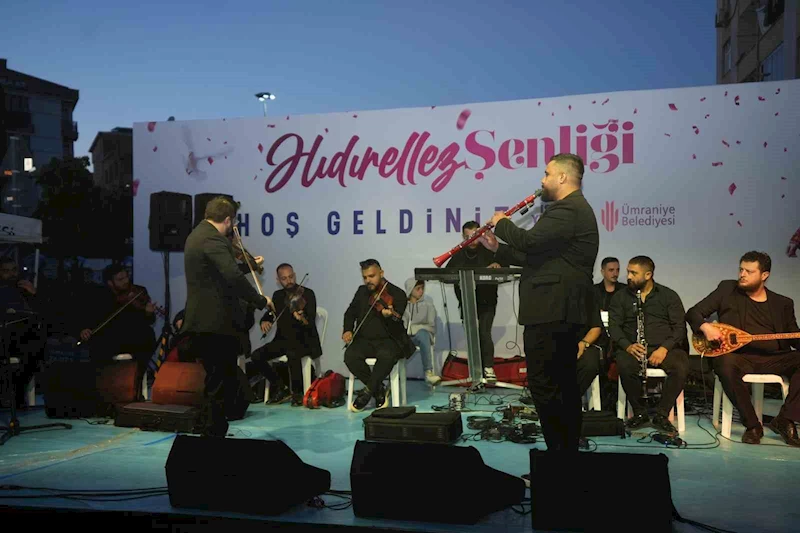 Baharın müjdecisi Hıdırellez, Ümraniye’de coşkuyla kutlandı
