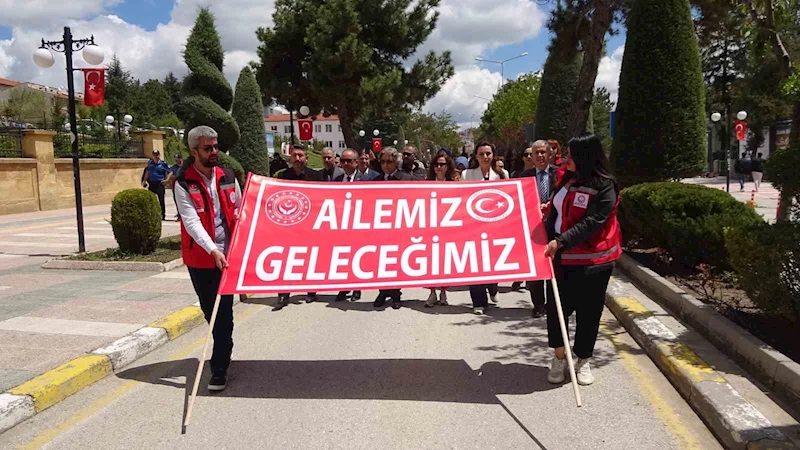 Yozgat’ta ‘Aile Yılı’ yürüyüşü düzenlendi
