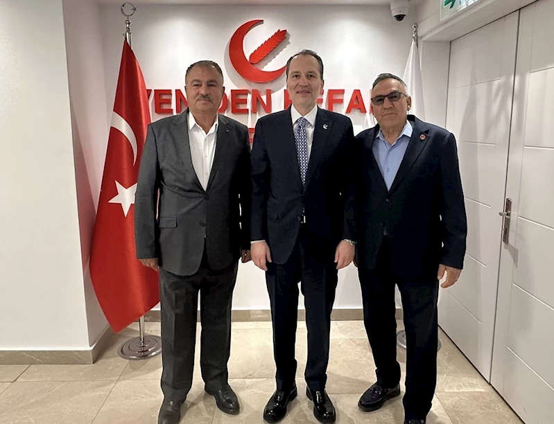 Başkan Pütün, Ankara’da Erbakan ile görüştü
