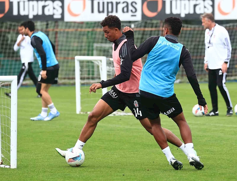 Beşiktaş kondisyon ve taktik çalıştı
