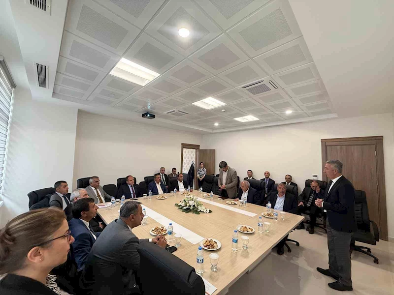Çevre şehircilikte belediye başkanları ile toplantı düzenlendi
