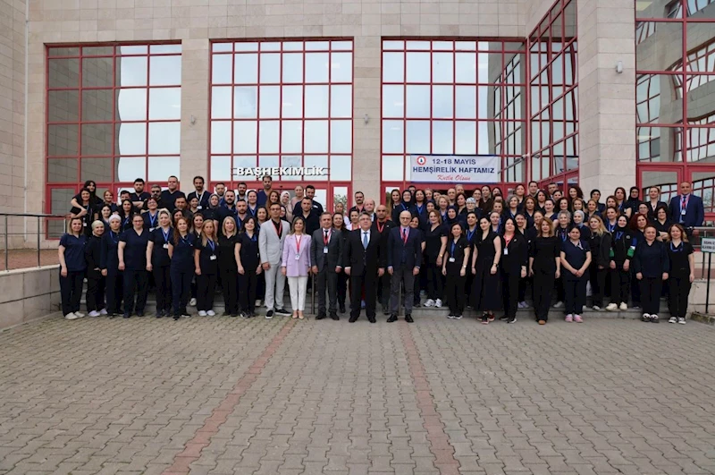 BEUN Hastanesinde Hemşirelik Haftası’nın önemine dikkat çekildi
