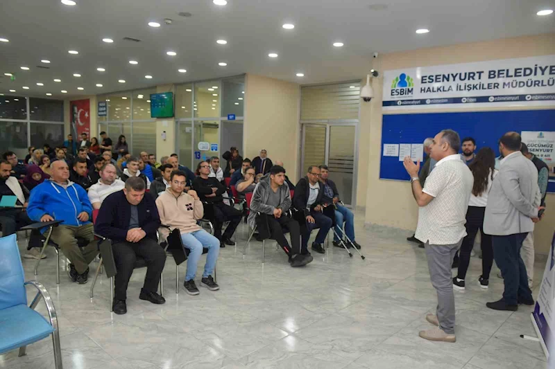 Esenyurt’ta engeller istihdama engel değil: ESBİM’den engelli vatandaşlara iş fırsatı
