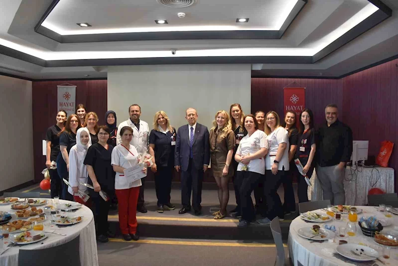 Hayat Hastanesi sağlık çalışanlarını unutmadı
