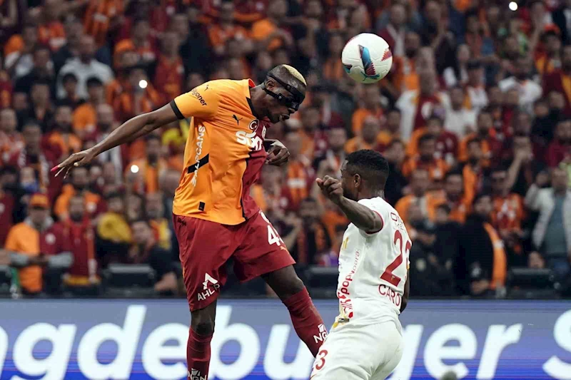 Trendyol Süper Lig: Galatasaray: 3 - Kayserispor: 0 (Maç sonucu)

