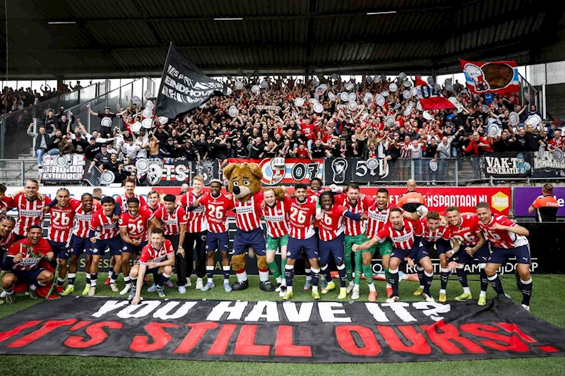 Hollanda’da şampiyon PSV
