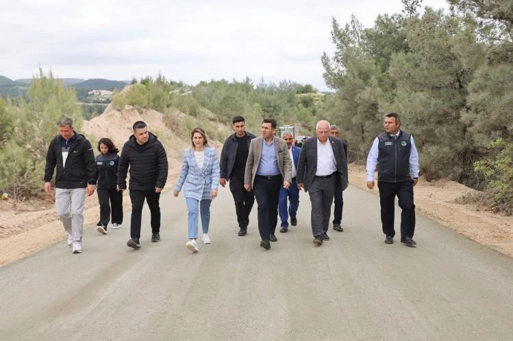 Çukurören Köyü tozdan kurtuluyor
