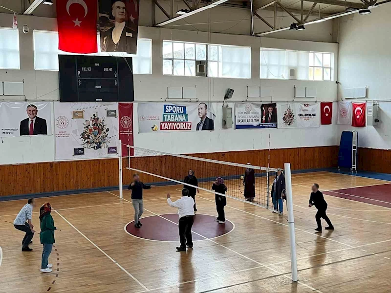 Bayburt’ta ’Engelliler Haftası’ dolayısıyla spor etkinliği düzenlendi
