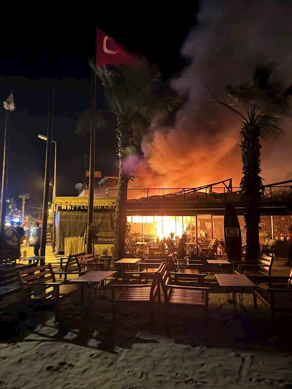 Muğla’daki işletmede yangın
