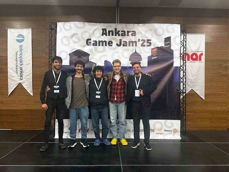 MSKÜ öğrencilerine Ankara Game Jam’de ‘En İyi Hikaye