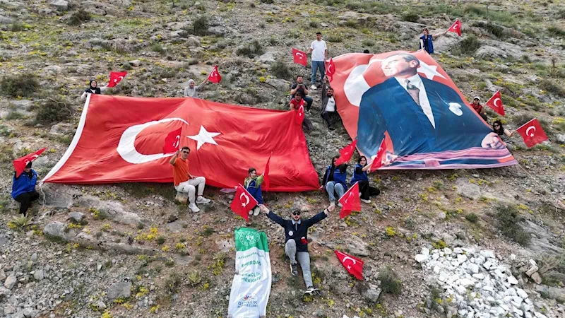 Emirdağlı gençlerden anlamlı mesaj: 
