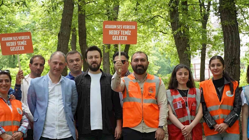 Atakum Kent Ormanı’nda çevre farkındalığı etkinliği
