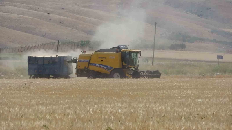 Adıyaman’da hububat hasadı arpa ile başladı
