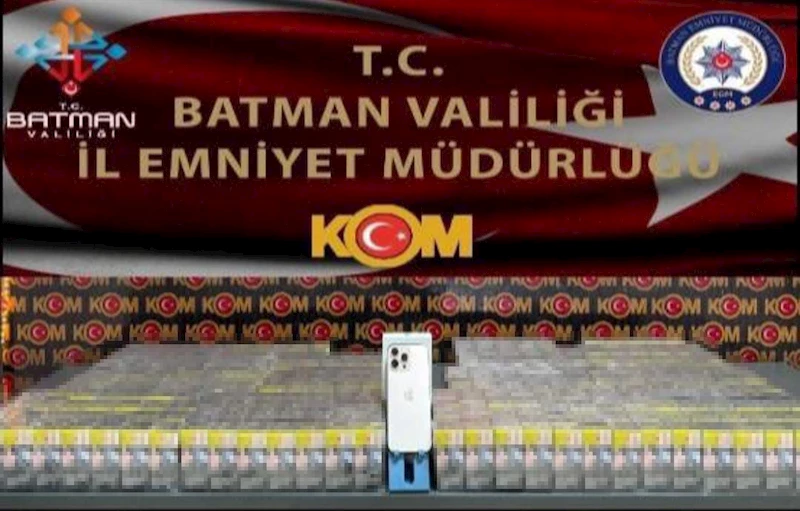 Batman’da kaçakçılık operasyonu: 3 gözaltı
