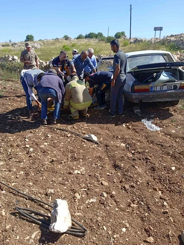 Mardin’de trafik kazası: 2 yaralı
