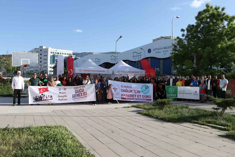 Kütahya İl Sağlık Müdürlüğünden Gençlik Haftası etkinlikleri
