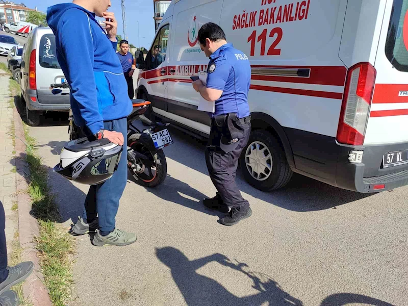 Sinop’ta trafik kazası: 2 yaralı
