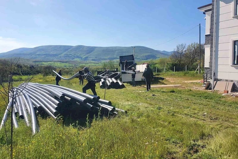 Samsun’da dört ilçeye sulama altyapısı desteği
