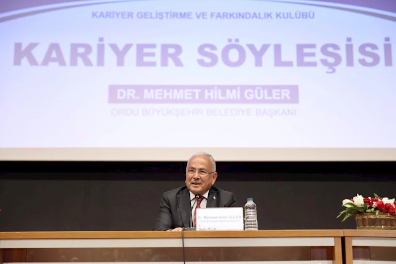 Başkan Güler, üniversite öğrencilerine seslendi: 
