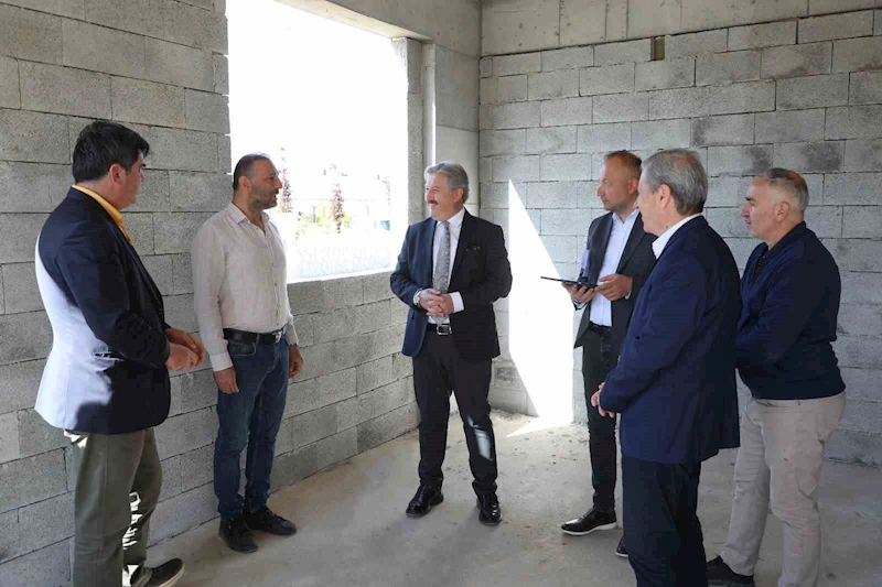 Örnek bir yaşam alanı Melikgazi’de hızla yükseliyor
