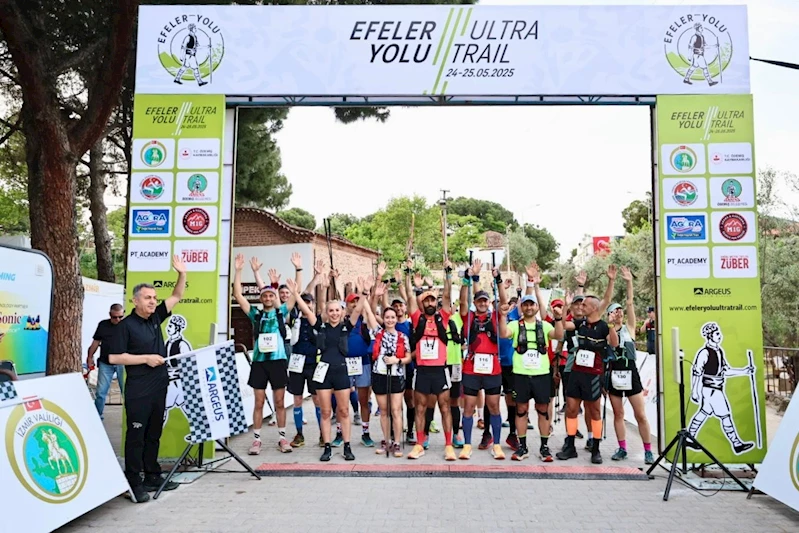 Efeler Yolu Ultra Trail’de start verildi
