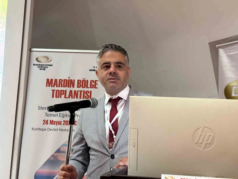 Mardin’de 350 sağlık çalışanının katılımı ile sterilizasyon ve dezenfeksiyon eğitimi verildi
