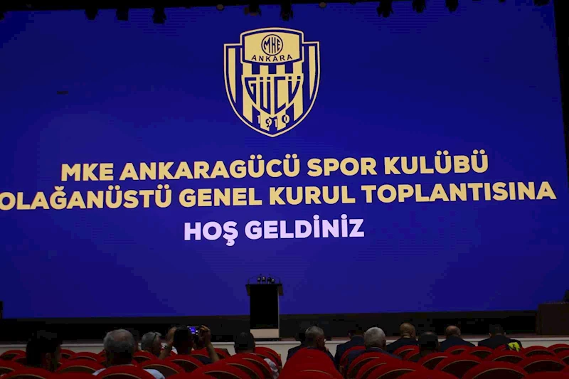 MKE Ankaragücü Olağanüstü Genel Kurulu’nda Bent Ahlat’ın adaylığı düştü
