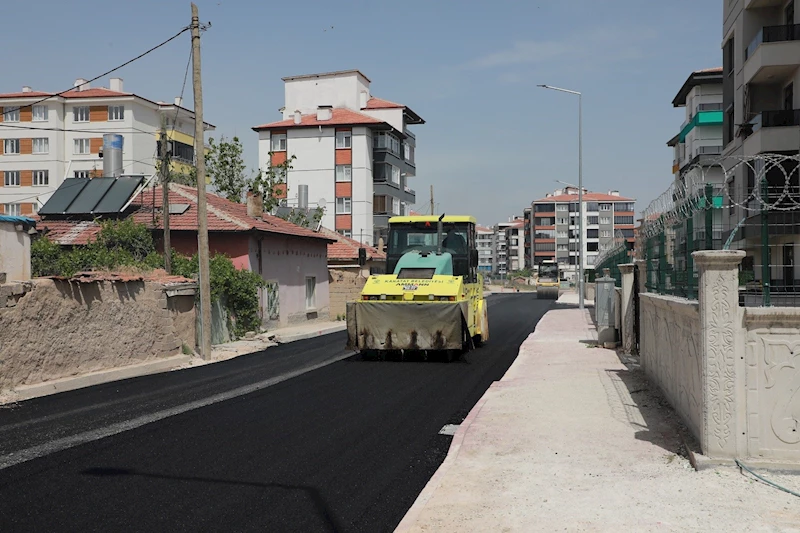 Konya’da Erenler ve Mengene mahallelerine sıcak asfalt
