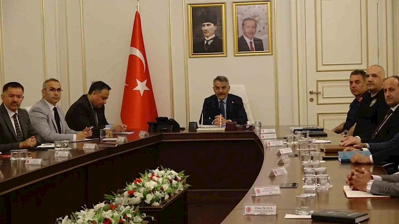 Yozgat’ta orman yangınlarını önlemek için toplantı yapıldı
