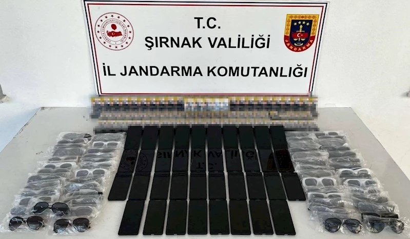 Şırnak’ta 3 milyon 800 bin lira değerinde kaçak ürünler ele geçirildi
