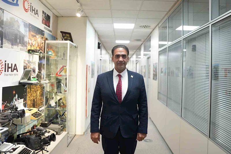 KKTC’li Bakan Gadiyanoğlu’ndan İHA’ya ziyaret
