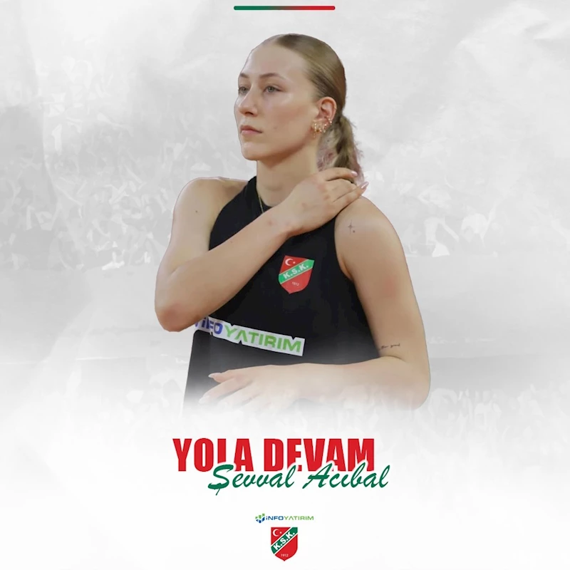Şevval Acıbal, bir sezon daha Karşıyaka Voleybol’da
